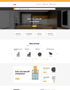 家具电子商务网站的设计模板 打造卓越用户体验与高效转化